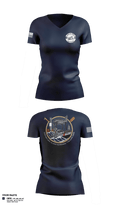CG STA OAK ISLAND 22567057 Women's Short Sleeve V-neck Shirt - 4