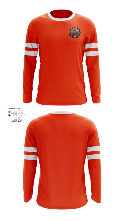 Shreveport Crush Long Sleeve Performance Shirt 21