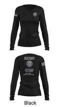 Swansboro police cadets 55996899 Women's Long Sleeve V-neck Shirt - 23