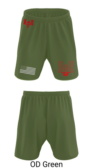 Athletic Shorts With Pockets, B co 334th BEB, , Teamtime, Team time, sublimation, custom sports apparel, team uniforms, spirit wear, spiritwear, sports uniforms, custom shirts, team store, custom team store, fundraiser sports, apparel fundraiser