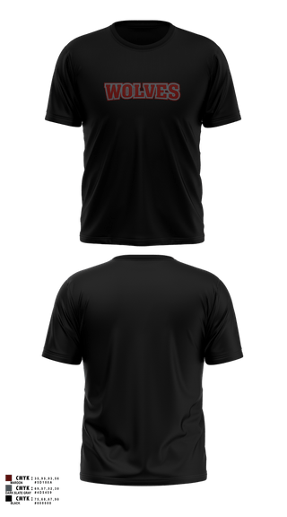 Short Sleeve Performance Shirt, DHS Wolves, Men's Soccer, Teamtime, Team time, sublimation, custom sports apparel, team uniforms, spirit wear, spiritwear, sports uniforms, custom shirts, team store, custom team store, fundraiser sports, apparel fundraiser