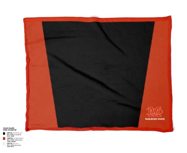 Blanket, Marlboro Dukes, Bowling, Teamtime, Team time, sublimation, custom sports apparel, team uniforms, spirit wear, spiritwear, sports uniforms, custom shirts, team store, custom team store, fundraiser sports, apparel fundraiser