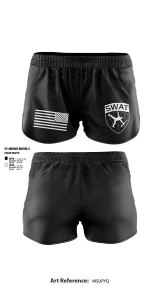 Ranger Panties, SWAT, , Teamtime, Team time, sublimation, custom sports apparel, team uniforms, spirit wear, spiritwear, sports uniforms, custom shirts, team store, custom team store, fundraiser sports, apparel fundraiser