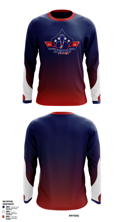 Patriot Pulse Media Group 69643978 Long Sleeve Performance Shirt 1