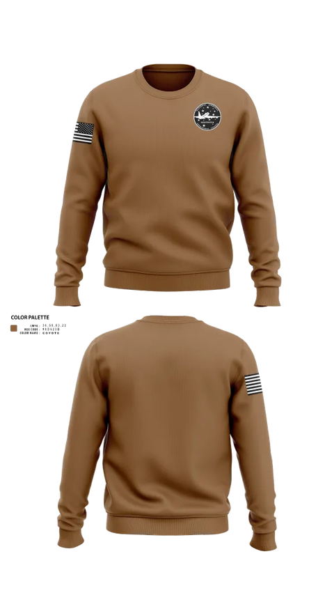 Crew Neck Sweatshirt, National Airborne Operations Center, , Teamtime, Team time, sublimation, custom sports apparel, team uniforms, spirit wear, spiritwear, sports uniforms, custom shirts, team store, custom team store, fundraiser sports, apparel fundraiser