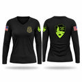 National Park Service Women's Long Sleeve V-neck Shirt - 1