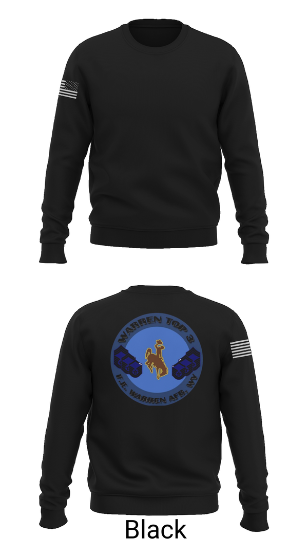 Crew Neck Sweatshirt, FE Warren Top-III, , Teamtime, Team time, sublimation, custom sports apparel, team uniforms, spirit wear, spiritwear, sports uniforms, custom shirts, team store, custom team store, fundraiser sports, apparel fundraiser