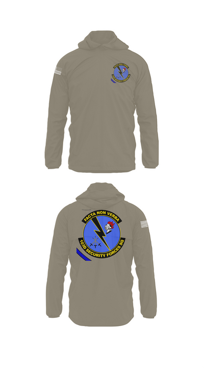 103d SECURITY FORCES SQUADRON 19845829 Windbreaker - 61