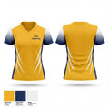 BPR Lightning 67015830 Women's Short Sleeve V-neck Shirt - 1
