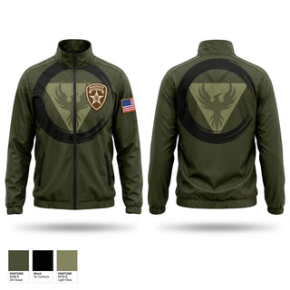 Windbreaker, Paulding County Sheriff's Office, Police, Teamtime, Team time, sublimation, custom sports apparel, team uniforms, spirit wear, spiritwear, sports uniforms, custom shirts, team store, custom team store, fundraiser sports, apparel fundraiser
