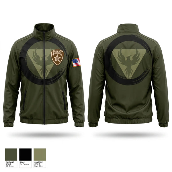Windbreaker, Paulding County Sheriff's Office, Police, Teamtime, Team time, sublimation, custom sports apparel, team uniforms, spirit wear, spiritwear, sports uniforms, custom shirts, team store, custom team store, fundraiser sports, apparel fundraiser