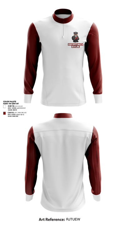 Knockout Mafia 22939030 Quarter Zip Jacket - 1