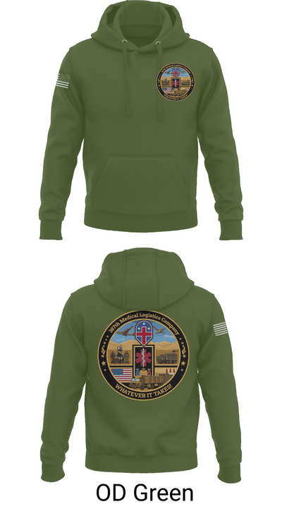 387th Medical Logistics Company 26711800 Hoodie - 58