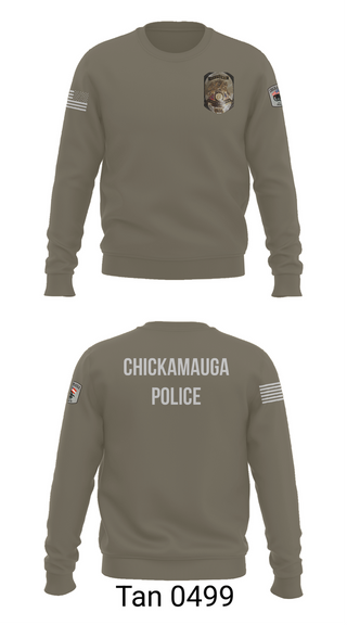 Crew Neck Sweatshirt, Chickamauga Police, , Teamtime, Team time, sublimation, custom sports apparel, team uniforms, spirit wear, spiritwear, sports uniforms, custom shirts, team store, custom team store, fundraiser sports, apparel fundraiser