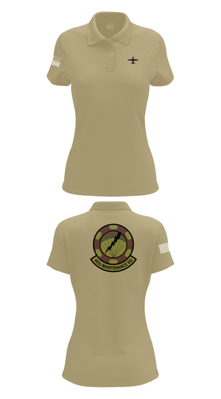Womens Short Sleeve Performance Polo, 403 Maintenance Sqd, Air Force, Teamtime, Team time, sublimation, custom sports apparel, team uniforms, spirit wear, spiritwear, sports uniforms, custom shirts, team store, custom team store, fundraiser sports, apparel fundraiser