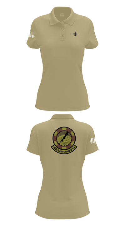 403 Maintenance Sqd 80013271 Women's Short Sleeve Performance Polo  - 95