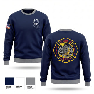 Crew Neck Sweatshirt, 32, Fire Department, Teamtime, Team time, sublimation, custom sports apparel, team uniforms, spirit wear, spiritwear, sports uniforms, custom shirts, team store, custom team store, fundraiser sports, apparel fundraiser