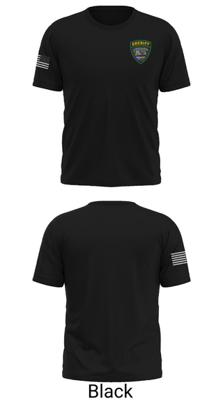 Short Sleeve Performance Shirt, Cleburne County Sheriff’s Office, Police, Teamtime, Team time, sublimation, custom sports apparel, team uniforms, spirit wear, spiritwear, sports uniforms, custom shirts, team store, custom team store, fundraiser sports, apparel fundraiser