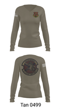 125th Tactical Aircraft Maintenance SQ 70898638 Women's Long Sleeve V-neck Shirt - 73
