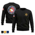 Erie County Sheriff's Office PBA 40882074 Crew Neck Sweatshirt - 1