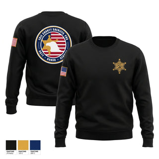 Crew Neck Sweatshirt, Erie County Sheriff's Office PBA, Police, Teamtime, Team time, sublimation, custom sports apparel, team uniforms, spirit wear, spiritwear, sports uniforms, custom shirts, team store, custom team store, fundraiser sports, apparel fundraiser