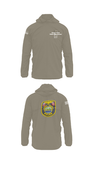 Windbreaker, Canal Fulton Police Department, Police, Teamtime, Team time, sublimation, custom sports apparel, team uniforms, spirit wear, spiritwear, sports uniforms, custom shirts, team store, custom team store, fundraiser sports, apparel fundraiser