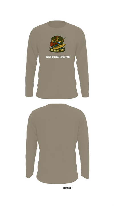 Task Force Spartan 82789422 Long Sleeve Performance Shirt 72