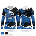 Lady Lions 12718101 Women's Long Sleeve V-neck Shirt - 1