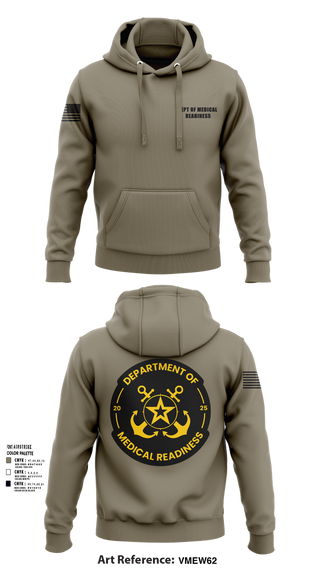 Hoodie, DEPT OF MEDICAL READINESS, , Teamtime, Team time, sublimation, custom sports apparel, team uniforms, spirit wear, spiritwear, sports uniforms, custom shirts, team store, custom team store, fundraiser sports, apparel fundraiser
