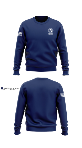 Crew Neck Sweatshirt, Cadott Police Department, Police, Teamtime, Team time, sublimation, custom sports apparel, team uniforms, spirit wear, spiritwear, sports uniforms, custom shirts, team store, custom team store, fundraiser sports, apparel fundraiser