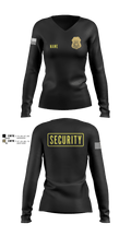 NOLA PROTECTION GROUP 3100837 Women's Long Sleeve V-neck Shirt - 3