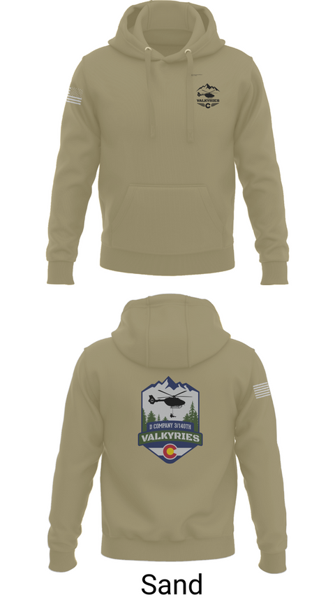 Hoodie, D Co 3-140th AVN, National Guard, Teamtime, Team time, sublimation, custom sports apparel, team uniforms, spirit wear, spiritwear, sports uniforms, custom shirts, team store, custom team store, fundraiser sports, apparel fundraiser
