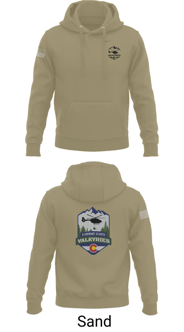Hoodie, D Co 3-140th AVN, National Guard, Teamtime, Team time, sublimation, custom sports apparel, team uniforms, spirit wear, spiritwear, sports uniforms, custom shirts, team store, custom team store, fundraiser sports, apparel fundraiser