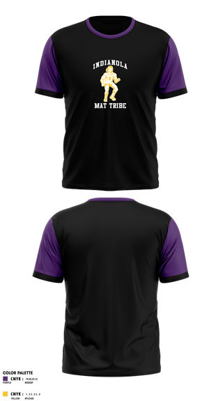 Short Sleeve Performance Shirt, Indianola Mat Tribe, Wrestling, Teamtime, Team time, sublimation, custom sports apparel, team uniforms, spirit wear, spiritwear, sports uniforms, custom shirts, team store, custom team store, fundraiser sports, apparel fundraiser