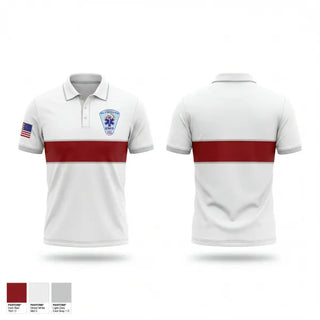 Short Sleeve Performance Polo, Plymouth Volunteer Ambulance Corps, EMS/EMT, Teamtime, Team time, sublimation, custom sports apparel, team uniforms, spirit wear, spiritwear, sports uniforms, custom shirts, team store, custom team store, fundraiser sports, apparel fundraiser