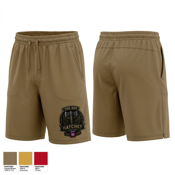 Athletic Shorts With Pockets, Hatchet Company 3/82nd, Army, Teamtime, Team time, sublimation, custom sports apparel, team uniforms, spirit wear, spiritwear, sports uniforms, custom shirts, team store, custom team store, fundraiser sports, apparel fundraiser