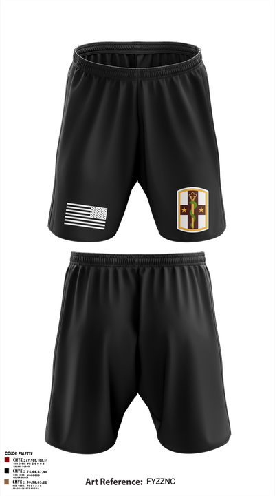 441 medical company ground ambulance 37316787 Athletic Shorts With Pockets - 3