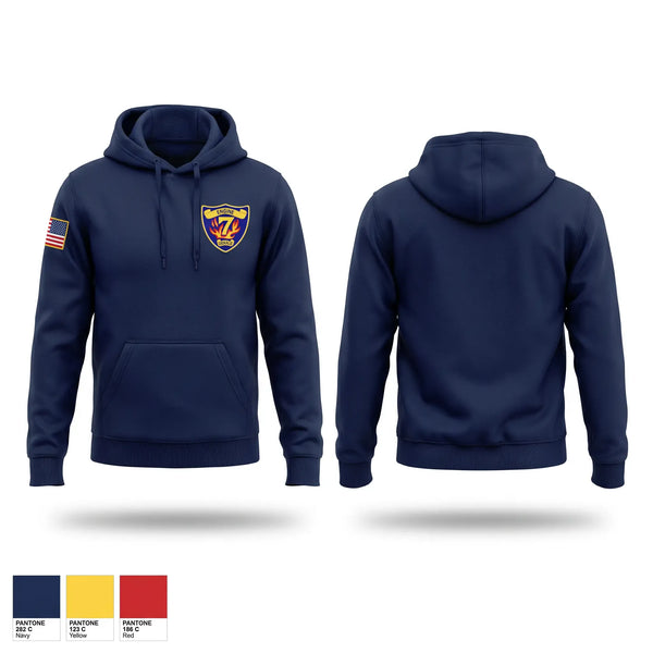 Hoodie, Dekalb Company 7, Fire Department, Teamtime, Team time, sublimation, custom sports apparel, team uniforms, spirit wear, spiritwear, sports uniforms, custom shirts, team store, custom team store, fundraiser sports, apparel fundraiser