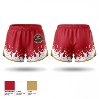 Womens Shorts, BU Questrom Drinking Team, , Teamtime, Team time, sublimation, custom sports apparel, team uniforms, spirit wear, spiritwear, sports uniforms, custom shirts, team store, custom team store, fundraiser sports, apparel fundraiser