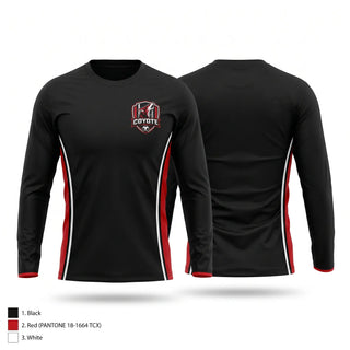 Long Sleeve Performance Shirt, Los Coyotes, Men's Soccer, Teamtime, Team time, sublimation, custom sports apparel, team uniforms, spirit wear, spiritwear, sports uniforms, custom shirts, team store, custom team store, fundraiser sports, apparel fundraiser