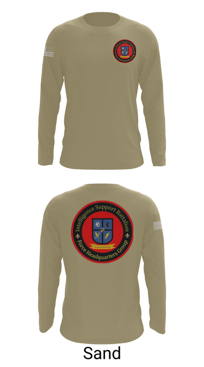 Intelligence Support Battalion 57442174 Long Sleeve Performance Shirt 86
