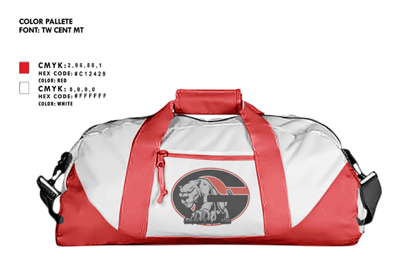 Duffle Bag, Glen oaks, Track & Field, Teamtime, Team time, sublimation, custom sports apparel, team uniforms, spirit wear, spiritwear, sports uniforms, custom shirts, team store, custom team store, fundraiser sports, apparel fundraiser
