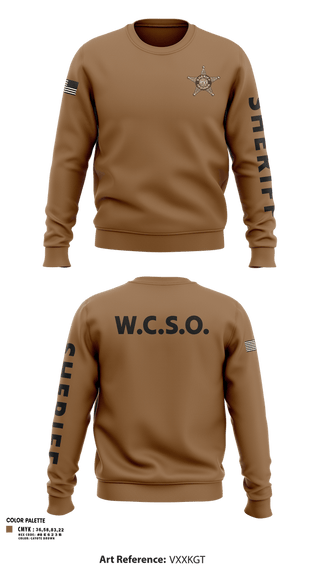 Crew Neck Sweatshirt, Washington County Sheriff’s Office, Police, Teamtime, Team time, sublimation, custom sports apparel, team uniforms, spirit wear, spiritwear, sports uniforms, custom shirts, team store, custom team store, fundraiser sports, apparel fundraiser
