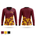Salpointe E-Sports Team Women's Long Sleeve V-neck Shirt - 1