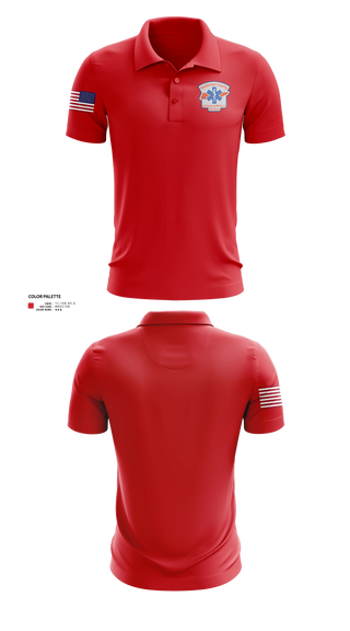 Short Sleeve Performance Polo, Hardeman County Ambulance Service, EMS/EMT, Teamtime, Team time, sublimation, custom sports apparel, team uniforms, spirit wear, spiritwear, sports uniforms, custom shirts, team store, custom team store, fundraiser sports, apparel fundraiser