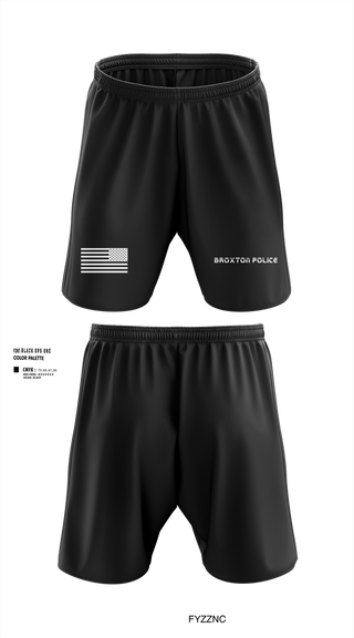 Athletic Shorts With Pockets, Broxton police, , Teamtime, Team time, sublimation, custom sports apparel, team uniforms, spirit wear, spiritwear, sports uniforms, custom shirts, team store, custom team store, fundraiser sports, apparel fundraiser