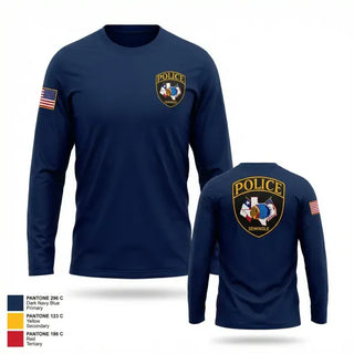 Long Sleeve Performance Shirt, Goodlettsville CID, Police, Teamtime, Team time, sublimation, custom sports apparel, team uniforms, spirit wear, spiritwear, sports uniforms, custom shirts, team store, custom team store, fundraiser sports, apparel fundraiser