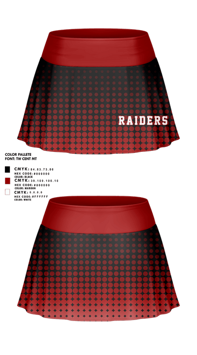 Raiders 55018232 Skort - 1