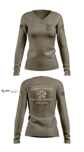 Dane County K9 Women's Long Sleeve V-neck Shirt - 8