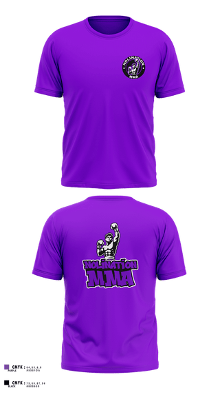 Short Sleeve Performance Shirt, NOLINATION MMA, , Teamtime, Team time, sublimation, custom sports apparel, team uniforms, spirit wear, spiritwear, sports uniforms, custom shirts, team store, custom team store, fundraiser sports, apparel fundraiser